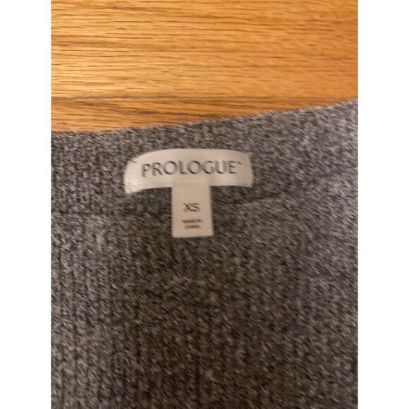 Prologue, women's grey knit wide sleeve pullover casual sweater size XS - Picture 4 of 7